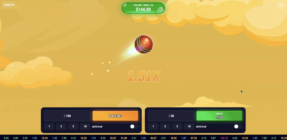 Crickshot Game